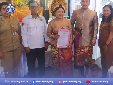 Penyerahan Sertifikat ELSIMIL di BD. Manikyang
