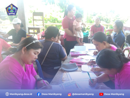 Posyandu BULAN November BD. Manikyang